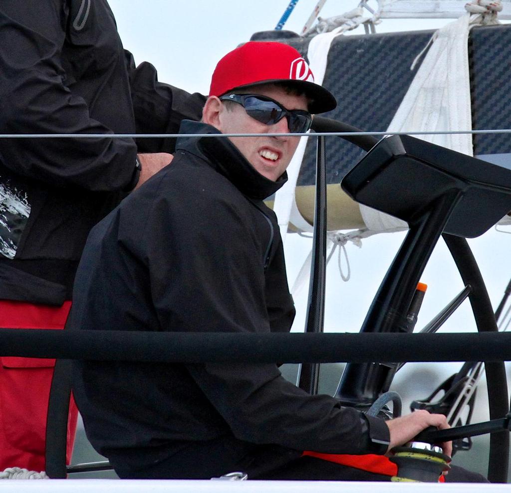 Zhik testing team member, Peter Burling - aboard Wired - 2014 ANZ Fiji Race © Richard Gladwell www.photosport.co.nz